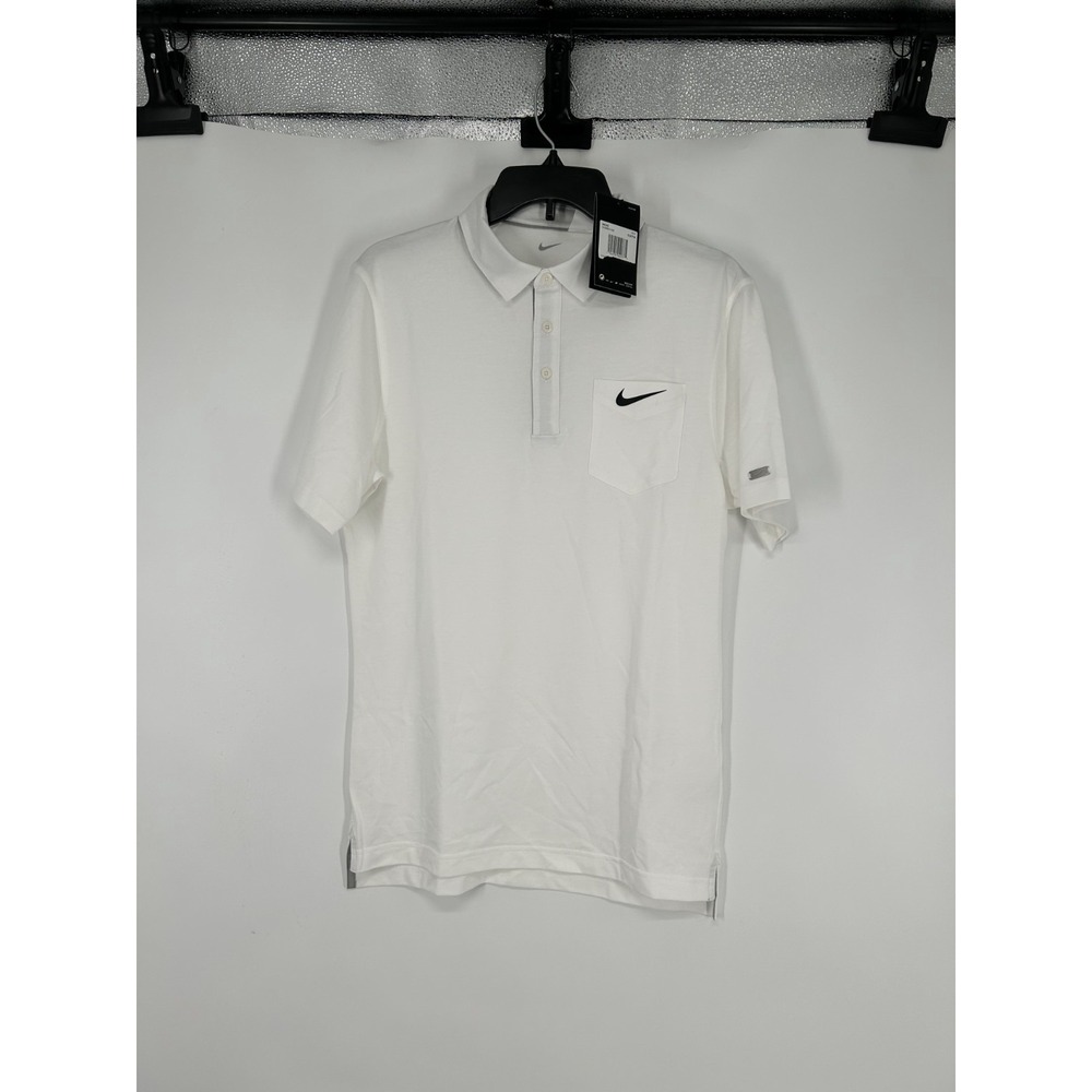 Nike Player Golf Polo Shirt ST Small Tall Standard Fit Dri Fit Pocket CU9860-100